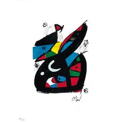 Joan Miro Ltd Ed Print from La Melodie Acide 1980 (13)
