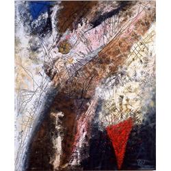 Robert Winslow Original Abstract Oil Painting Path