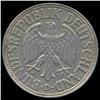 1961D Germany 1 Mark Hi Grade RARE (COI-8151)