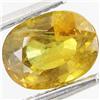 2.09ct Oval Natural Greenish Yellow Sapphire (GEM-29509)