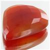 34ct Natural Faceted Carnalian (GEM-29612)