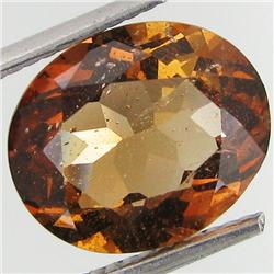 5.26ct Oval Natural Imperial Topaz Brazil (GEM-29478)