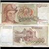 Image 1 : 1987 Yugoslavia 20000 Dinara Scarce Hi Grade Note (CUR-05689)