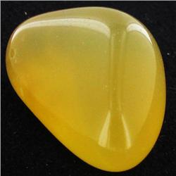 22.5ct Yellow Opal Freeform Cabochon (GEM-34261)
