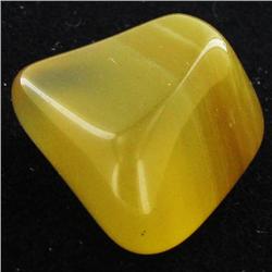 17.1ct Yellow Opal Freeform Cabochon (GEM-34268)