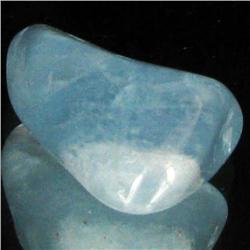 16.78ct Strong Blue Freeform Aquamarine Cabochon (GEM-33751)