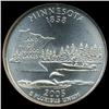 Image 2 : 2005D Minnesota GEM 25c NGC MS68 SMS (COI-9649)