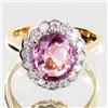 Image 1 : 2.62ct Pink Spinel/Dia. 14k Ring Appraised $16k (JEW-3142)