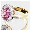Image 2 : 2.62ct Pink Spinel/Dia. 14k Ring Appraised $16k (JEW-3142)