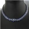 284ctw Sapphire Diamond Necklace Appraised $160k (JEW-1422)