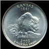 Image 2 : 2005D Kansas GEM 25c NGC MS67 SMS (COI-9677)