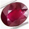 Image 1 : 6.30ct Prominent Naturaltop Blood Ruby Oval (GEM-29420)