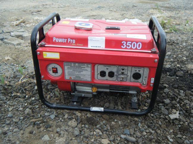 Power Pro 6.5 Hp 3,500 Watt Generator