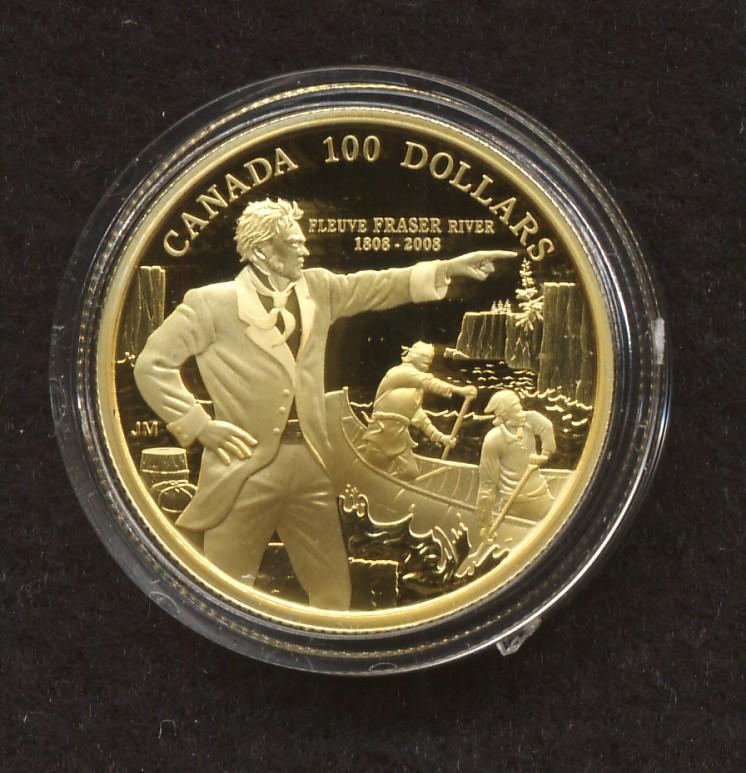 2008 $100 Gold Coin