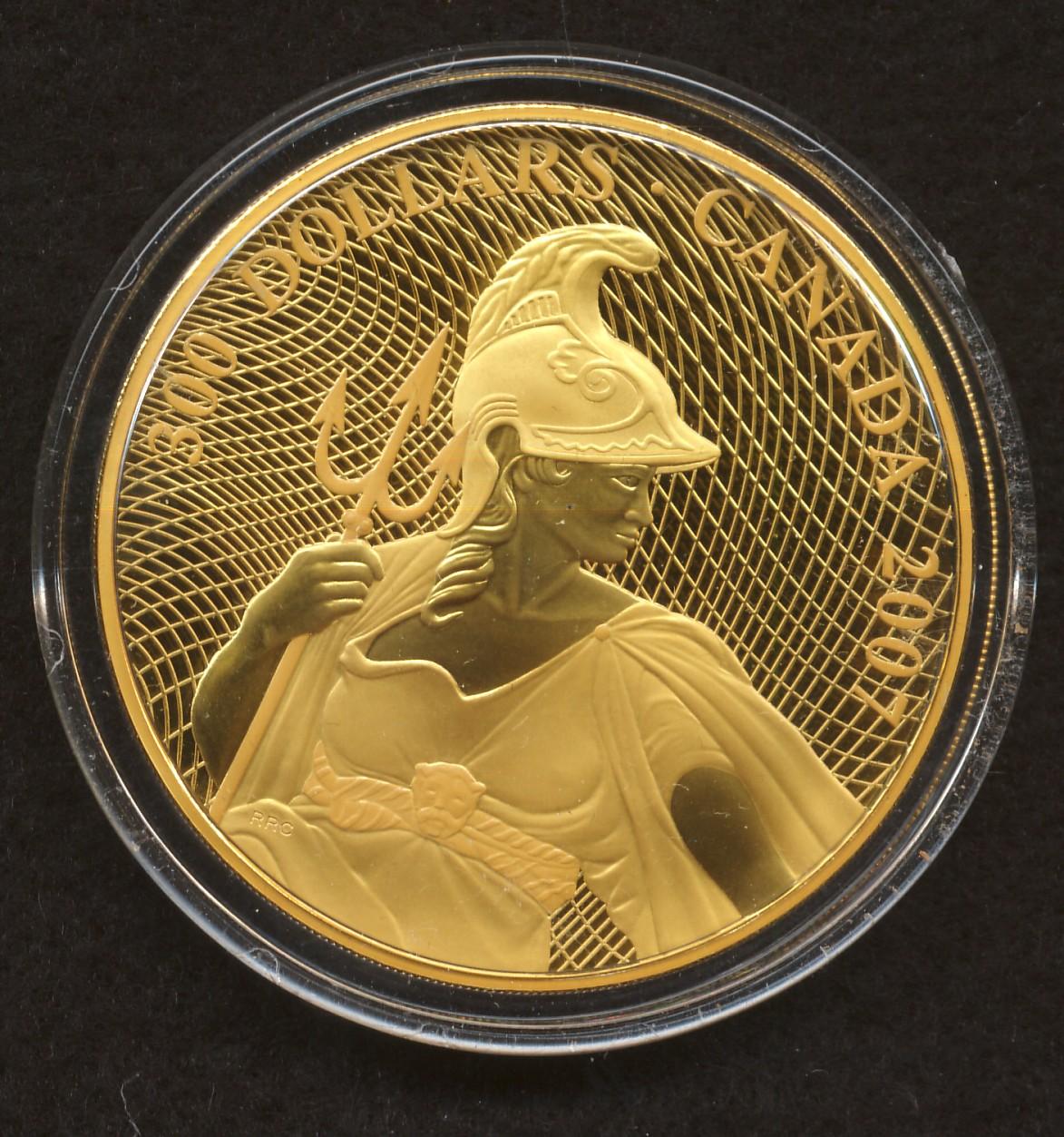 Shinplaster Coin 2007 The 1923 Shinplaster $300 Gold Coin