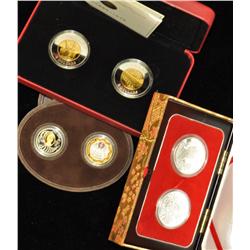 Lot of Three Various Commemorative Sets