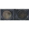 Image 2 : Lot of Two PCGS Spanish 5 Pesatas