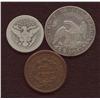 Image 2 : Lot of Three United States of America Coins