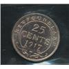 Image 2 : 1917C Newfoundland Twenty Five Cent