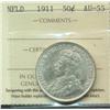 Image 1 : 1911 Newfoundland Fifty Cent