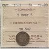 Image 1 : 1885 Five Cent