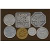 Image 2 : Lot of Seven Ontario Post Confederation Tokens