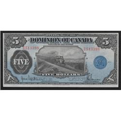 1912 Dominion of Canada $5