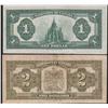 Image 2 : Lot of Two 1923 Dominion of Canada $1 and $2