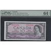 Image 1 : 1954 Bank of Canada $10 Devil's Face