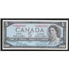 Image 1 : 1954 Bank of Canada $5 Replacement Note