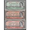 Image 1 : Lot of Eight 1954 Bank of Canada Notes