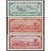Image 2 : Lot of Eight 1954 Bank of Canada Notes