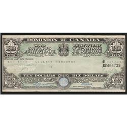 1942 War Savings Certificate for $10