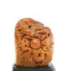 Image 2 : 19th c. Tienhuang Imperial seal of "Dragons"