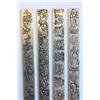 Image 2 : Set of 4 plated silver panels