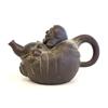 Image 2 : Chinese pottery teapot in shape of "Buddha"