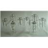 Image 1 : Pair 3 arm crystal candelabrum