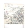 Image 2 : Chinese scroll "Mountains on Lake with House"