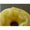 Image 2 : Carved yellow jade disc