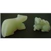 Image 1 : 2 jade pieces
