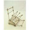 Image 1 : Early 20th c English sterling silver toast rack