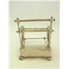 Image 2 : Early 20th c English sterling silver toast rack