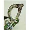 Image 2 : 20th c. silver & enamel kvosh