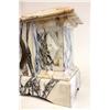Image 3 : White marble clock