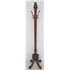 Image 1 : 19th c. carved mahogany coat tree
