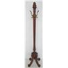 Image 1 : 19th c. carved mahogany coat tree