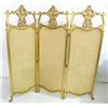 Image 1 : 3 panel gilt carved screen
