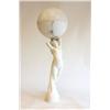 Image 1 : Alabaster nude figural lamp