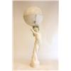 Image 4 : Alabaster nude figural lamp