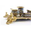 Image 2 : 19th c. French bronze figural inkwell
